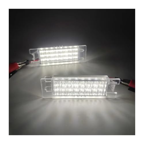 Luz LED de matrícula para Opel Vectra C Zafira B Tigra B 2003-2010 6