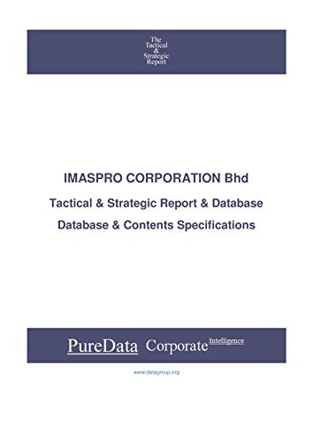 Amazon Com Imaspro Corporation Bhd Tactical Strategic Database Specifications Malaysia Perspectives Tactical Strategic Malaysia Book 29447 Ebook Datagroup Malaysia Editorial Kindle Store