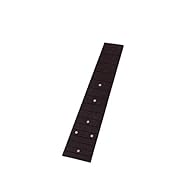Ebony 15 Frets Soprano Ukulele Fingerboard Fretboard Pearloid Position Markers Exquisite craftsmanship,beautiful and durable Great DIY project for ukulele lovers Material:Ebony