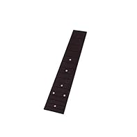 Ebony 15 Frets Soprano Ukulele Fingerboard Fretboard Pearloid Position Markers Exquisite craftsmanship,beautiful and durable Great DIY project for ukulele lovers Material:Ebony