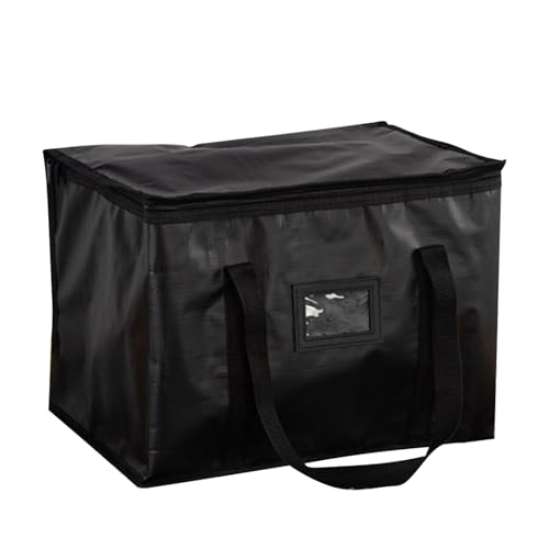 Besreey Bolsa de Compras aislada de Gran Capacidad de 70 L, 52 x 35 x 39 cm, Bolsa Grande para comestibles, Bolsas Plegables frías, Bolsas aisladas Reutilizables para Entrega de Alimentos, Picnic