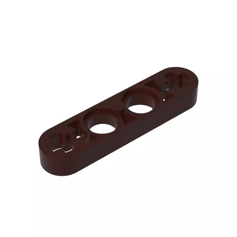 32449 Technic Beam 1X4 Thin 50 Pieces High-Precision MOC Building Bricks Replacement Parts Compatible with Lego bricks GDS-690 Dark Brown โ image 1