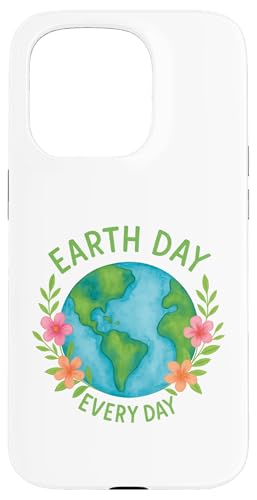 Jour de la Terre Tous les jours Amant de la Nature Changement Climatique Restaurer la Terre Coque pour iPhone 15 Pro
