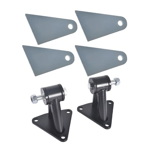Silscvtt Engine Weld-In Motor Mounts 91018040 Replacement for Chevy SBC BBC Small and Big Block 4.3L V6 by Silscvtt - Image 2
