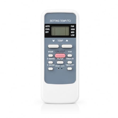 Image of Remote Compatible for Hitachi Split AC and Window Air Conditioner The Model of Remote Control is 137, Exact Match with Original Remote No Pairing Required use New AAA Alkaline Battery.