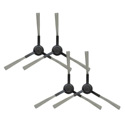 RichVibe Juego de cepillos laterales para robot aspirador inteligente Karcher RCV 5 Plus, plástico con rendimiento duradero y nailon, limpieza eficiente de esquinas y bordes