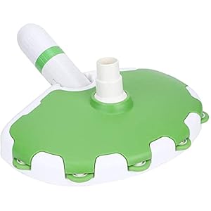 Wis de vloer van het zwembad zuig het vloeibare zwembad afval, 14in zwembadreiniger zuigopruiming vacuümkop met 6 wielen…