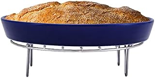 Round Rack for Cooking 7 inches Stainless Steel Air Fryer Rack | Multi-Purpose Baking Steaming Cooling Stand Grill for Cookie and Cakes