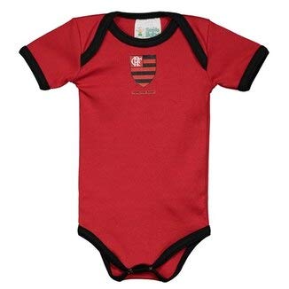 Macacão BODY Torcida Baby Flamengo - 6 a 8 meses