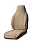 FIA SP83-2 TAUPE Universal Fit Car Bucket Seat Cover (Taupe)