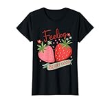 Cute Fruit Humor Happy Strawberry Mood Quote
