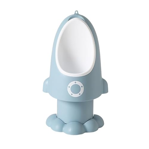 Wangdan おまる 便器トイレトレーニング 小便器 自立式 取り外し可能 男の子用 (グレー)