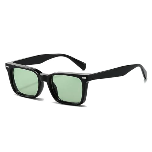 Lunettes de soleil pour femmes UV400 rétro rivets décoration punk rock