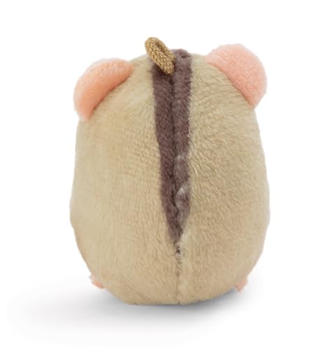 NICI My Mochi Kuscheltier Hamster Hamps Hellbraun 5cm beige - Stofftier aus weichem Plüsch, niedliches Plüschtier zum Kuscheln und Spielen, für Kinder & Erwachsene, tolle Geschenkidee