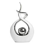 Norrclp Home Decor Modern Abstract Art Ceramic Statue Table Decorations for Dining Room Living Room Office Centerpiece