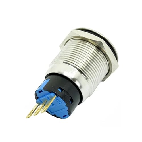 Interruptor de botón 1NO1NC para evitar activaciones erróneas mediante llave de 19mm 5