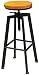 Barstools- żelaza Bar Krzesło Przemysłowe Wiatr Obrotowy Stołki Bar Stołki Podnośnik Home Podnośnik Krzesło Solid Wood High Krzeseł Oparcie Stołek Stołowy Bar
