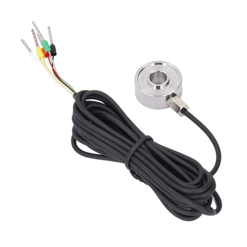 ZAICOLER Load Cell Sensor, Stainless Steel Ring Shape 30kg Column Tension Compression Module Ip65 Sealed Compact Stable Working for Scale Instrument Automated Force Testing
