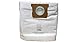 3 HEPA Bags Compatible with Shop Vac 5-8 Gallon Units, Replaces Part #'s Type H High Efficiency 90671 9067100 & Type E 90661 9066100, Craftsman 38767