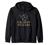 U.S. NAVY VETERAN Zip Hoodie