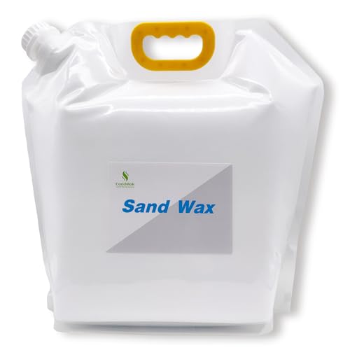 CandMak Candle Sand Wax Pearled Candle with 10 Wicks for Sand Candle Making (12 Oz)