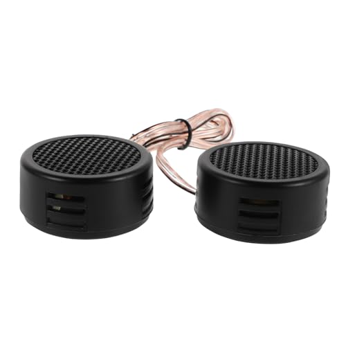 CHILDWEET 1pair Mini Dome for Car Compact High Fidelity Speakers for Wide Compatibility Construction for Car Maintenance and Sound Enhancement