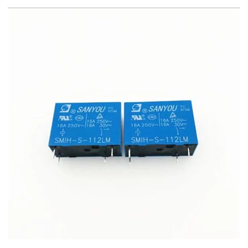 Relais 12V SMIH-S-112LM 16A 4 broches pour circuits électroniques - 4