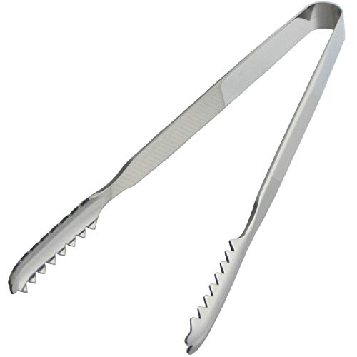 Nagao Tsubamesanjo Ice Tongs, Stick Shape, 6.7 inches (17 cm), Stainless Steel, Made in Japan