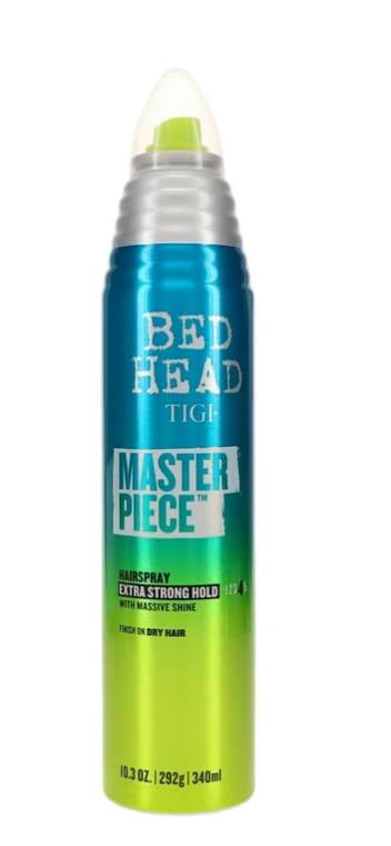 B'ed Head Masterpiece Shiny Hairspray with Strong Hold, 10.3 oz (Pack of 1)