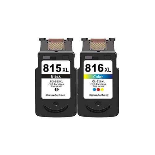 Cartouche PG815 CL816 haute densité pour jet d'encre MX348 MP498