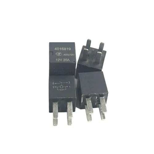 POWTAXBJGD CAR Relay 4016819 12V 4016819-12V 12VDC DC12V 12V 20A 4PIN(5PCS)