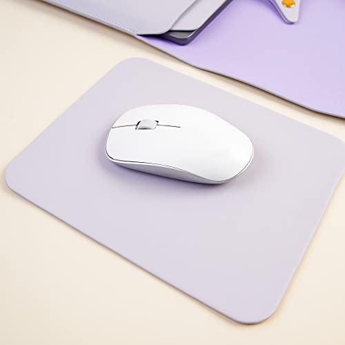 Benfan Laptop Sleeve 13 Inch Compatible With Macbook Air 13 M2 M1 2018-2022, Macbook Pro 13 M2 M1 2016-2022, Dell Xps 13 With Charger Pouch, Mouse Pad And Cord Keeper Color Light Purple #TOP6