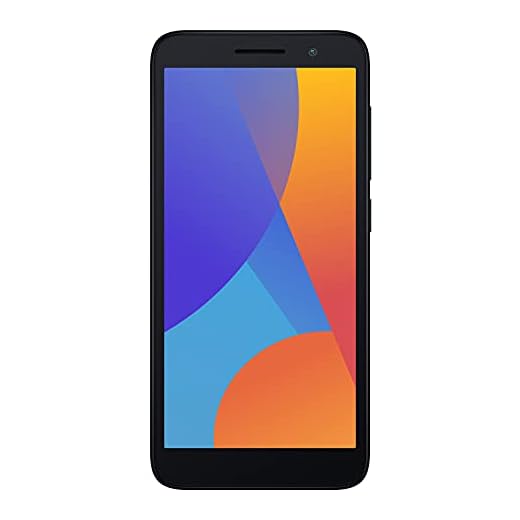 Alcatel 1 8GB, Smartphone 4G Dual Sim, Display 5", 8 GB, 1GB RAM, Camera, Android 11, Batteria 2000 mAh, Volcano Black (Italia)