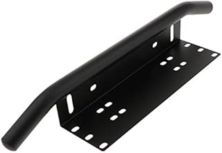 RIGIDON Heavy Duty Led Work Light Bar Licence Number Bumper Plate Mounting Brackets Frame Holder For Car Off road Truck SUV UTE ATV 4x4 Aluminum Alloy Black Color