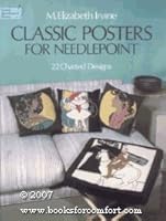 Classic Posters for Needlepoint: 22 Charted Designs (Dover Needlework Series) 0486236404 Book Cover