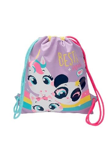 PUKET Mochila Infantil Saquinho Multibichos BFF Best Friends Forever