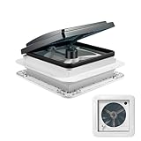 🌀 【Ventilation Puissante et Éclairage Intégré】Ce lanterneau camping car offre une double fonction ventilation + éclairage.Avec son moteur avant/arrière créant un flux d'air puissant (jusqu'à 35 m³/min) et ses 4 LEDs intégrées éclairant jusqu'à 2 m²