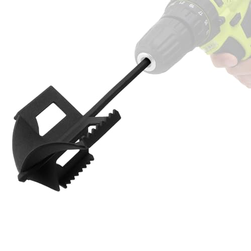 Metlead 4-in-1 Cultivator, Soil Tiller, Soil Digger and Soil Loosener Auger Attachment for 3/8' Hex...