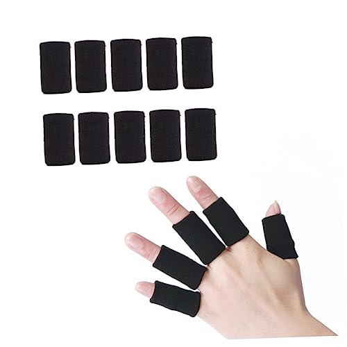 KALLORY 10 Peças gym nylon ração game comodas esportes protetor de dedo chaves de polegar suspensóri