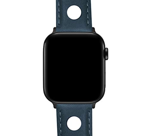 Image of BARTON WATCH BANDS - Horween Leather Watch Bands Compatible with Apple Watch Models - 1, 2, 3, 4, 5, 6, 7, 8, 9, 10, SE, Ultra & Ultra 2