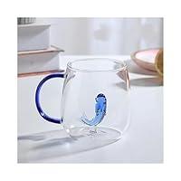 Amazon | おしゃれ3Dガラスコップ ギフトにも3Dサボテン立体動物