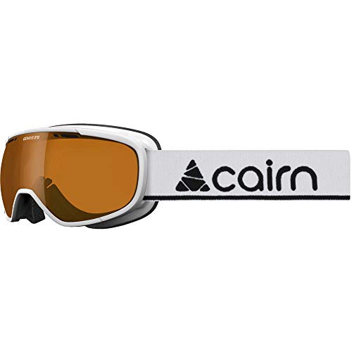 CAIRN-Genius-OTG-Photochromische-Skibrille-matt-Weiss
