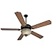 52" CD Unipack 208 5 Blade Ceiling Fan Finish: Oiled Bronze with Washed Walnut Blades