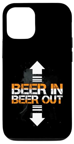 Beer in Beer Out �ʔ����r�[�������ރW���[�N���[���A�f�U�C�� �X�}�z�P�[�X iPhone 12/12 Pro �p
