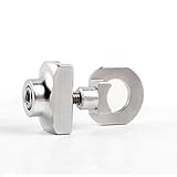  ShenyKan Bicicleta Plegable Ultraligero Aluminio BMX Tensor de Cadena Sujetador Ajustador de Cadena DIY Modificación Especial
