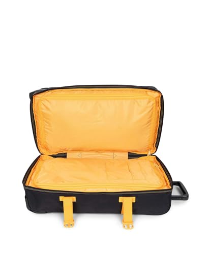 EASTPAK Tranverz M Dotsblacksilver motif pointillé argent valise légère