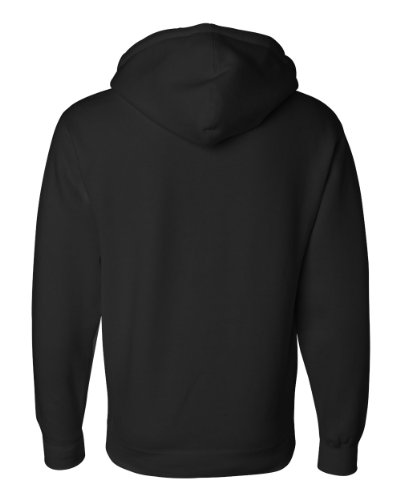 Independent Trading Co. mens Hooded Pullover Sweatshirt (IND4000) Black 3Xl4