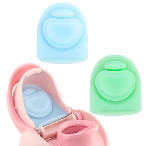 GIcGIeo 2pcs Replacement Silicone Stopper Seal Compatible with Owala FreeSip 24oz 32oz,Water Bottle Lid Insert Cap Rubber Seal Parts for Owala 16/19/24/32/40oz Spout Gasket Mouthpiece Accessories-GG6