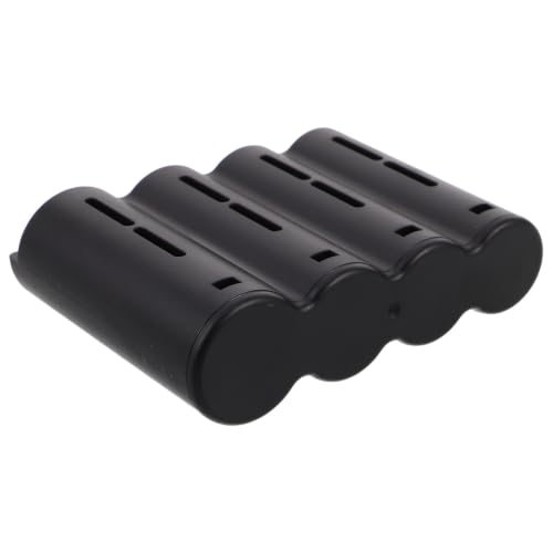 Caja de almacenamiento para monedas DOITOOL 4 compartimentos negro