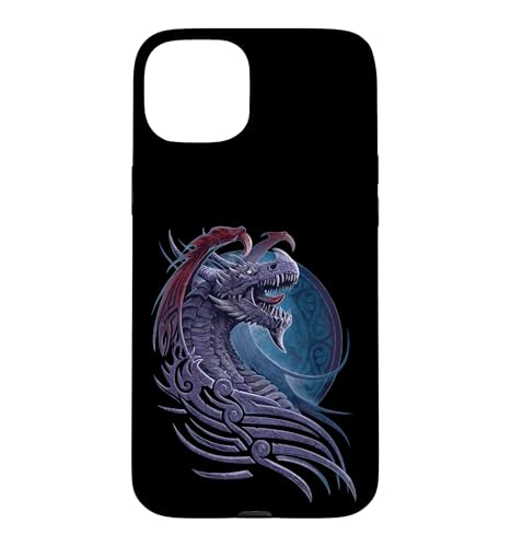 Official ���� Spiral Dragon Borne Gothic Fantasy �X�}�z�P�[�X iPhone 15 Plus �p